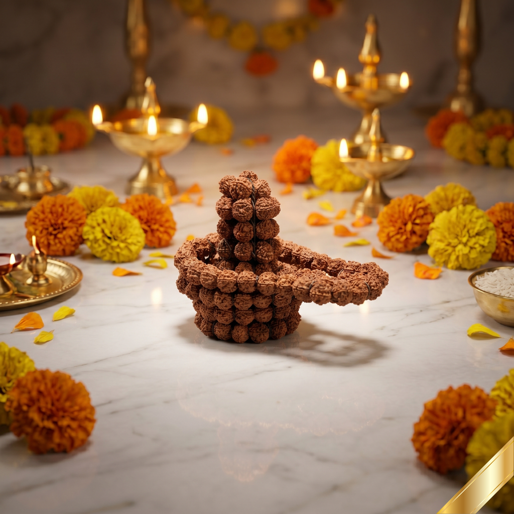 Siddh 5 Mukhi Rudraksha Shivling