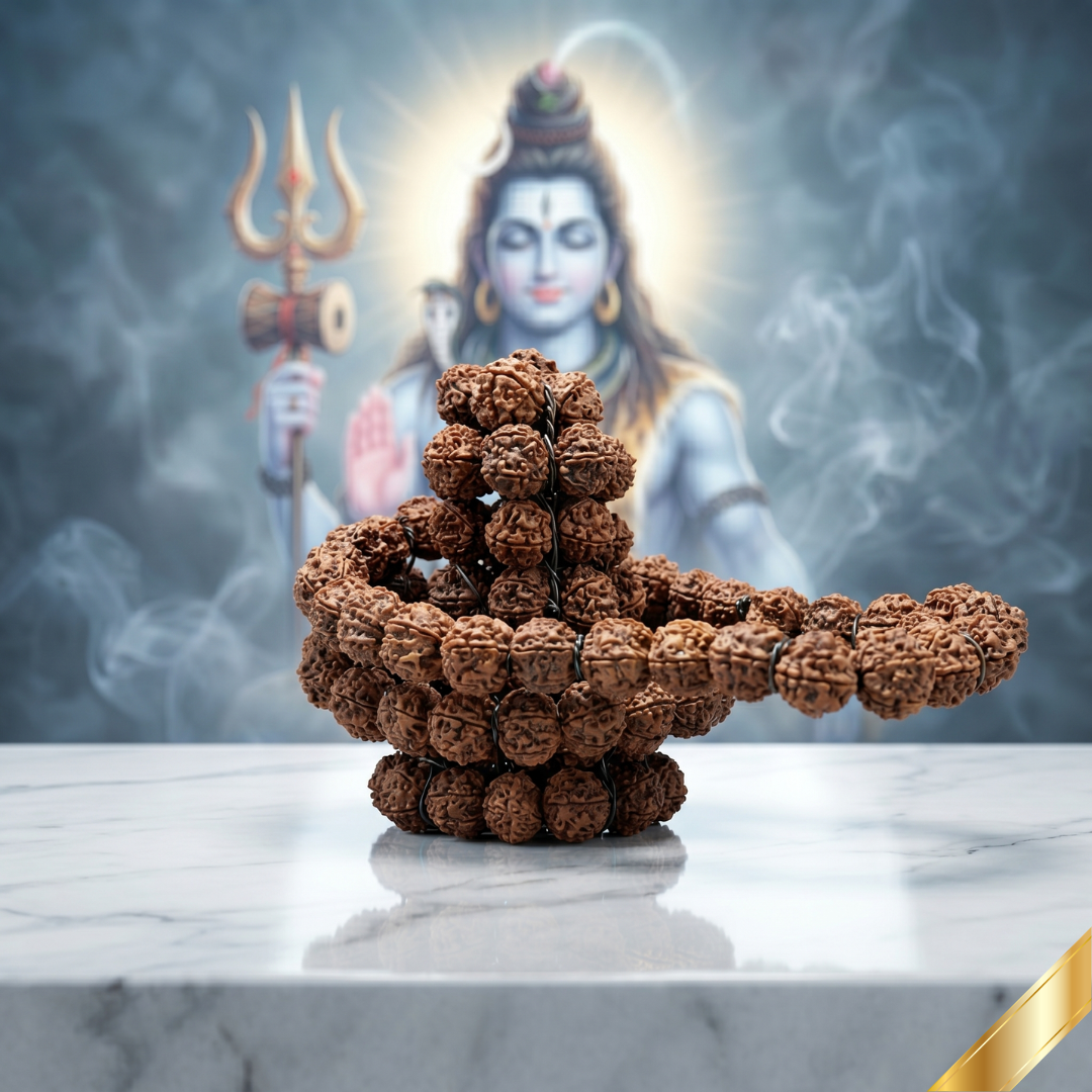 Siddh 5 Mukhi Rudraksha Shivling