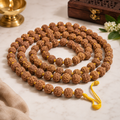 Siddh 5 Mukhi Original Rudraksha Mala - Nepali