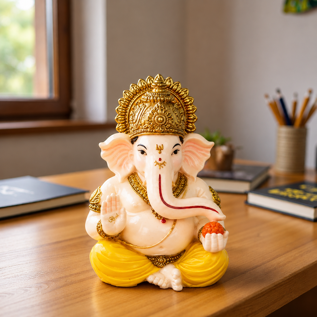 Divine Ganesha Blessing Idol - Style 1