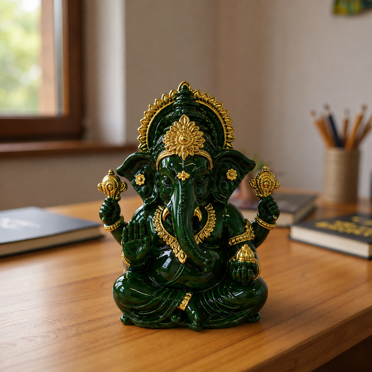 Divine Ganesha Blessing Idol - Style 3
