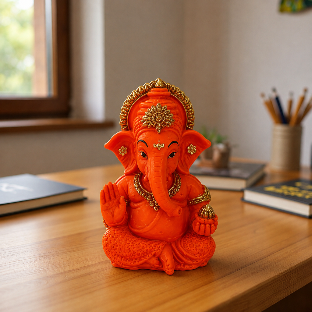 Divine Ganesha Blessing Idol - Style 2