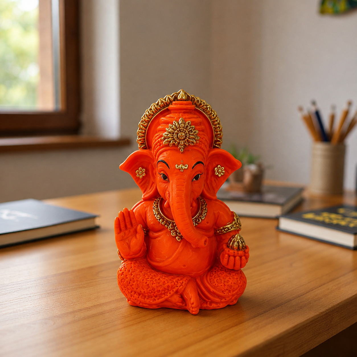 Divine Ganesha Blessing Idol - Style 2
